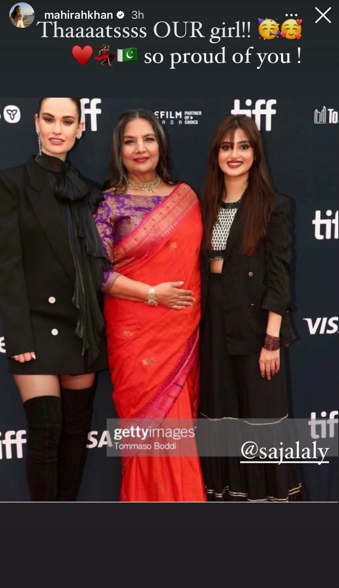 Sajal Aly, TIFF, Toronto Film Festival, What's Love Got To Do With This