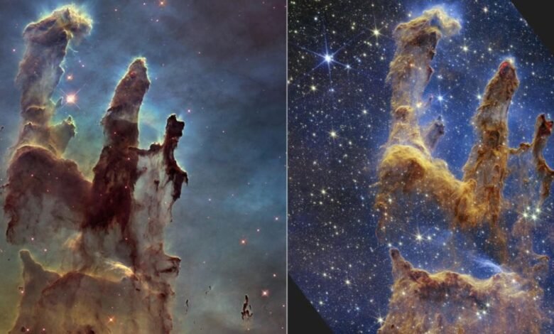 James Webb Telescope Captures 'Pillars of Creation' with Greater Depth, Clarity