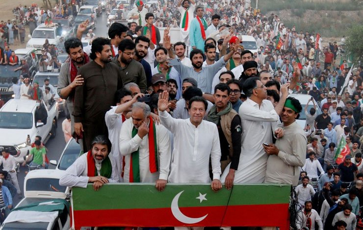 Imran Khan, PTI long march