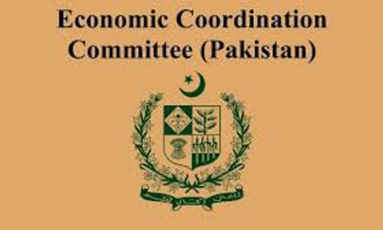 Muhammad Ishaq Dar presided over the meeting of ECC at Finance Division
