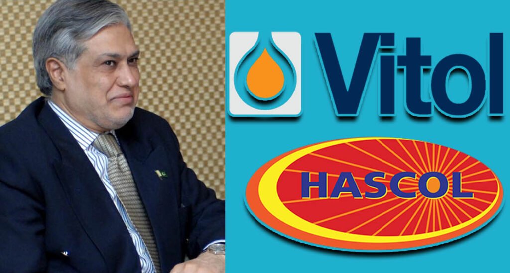 Director Vitol along with CEO Hascol Called on Ishaq Dar at Finance Division