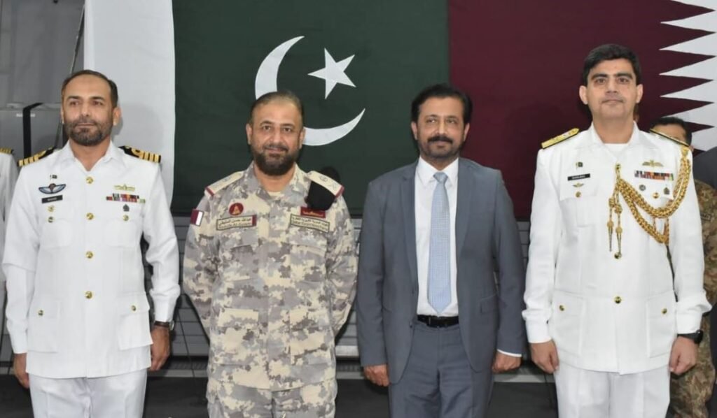 PNS Tabuk Visits Qatar for Maritime Security During FIFA World Cup 2022