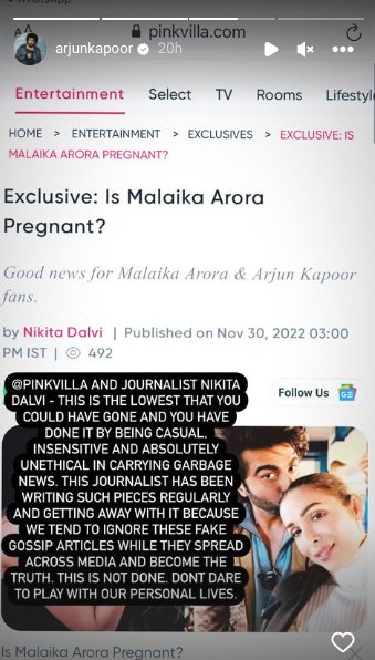 Malaika Arora pregnancy, Arjun Kapoor