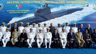 Keel Laying & Steel Cutting Ceremony of Hangor Class Submarines