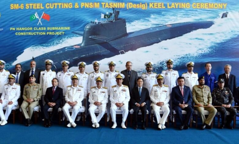 Keel Laying & Steel Cutting Ceremony of Hangor Class Submarines