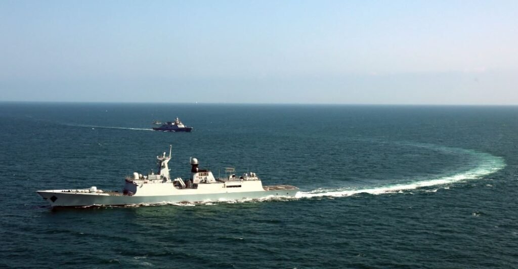 Turkish Navy Ship Conducts Naval Drills with Pakistan Navy