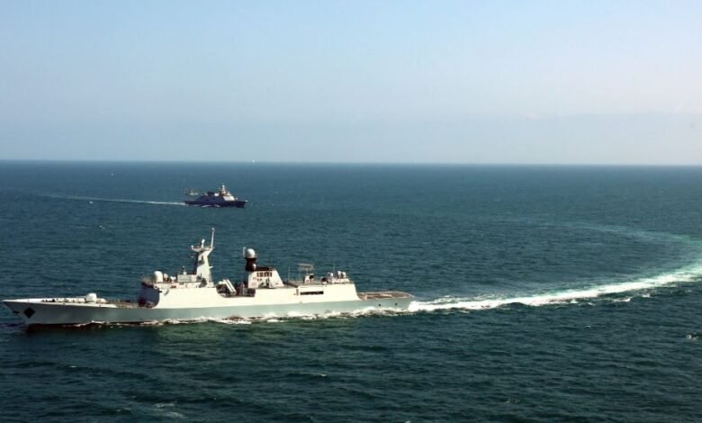 Turkish Navy Ship Conducts Naval Drills with Pakistan Navy