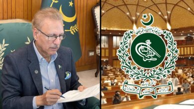 President, Arif Alvi, Punjab, April 30, general elections, announcement, صدر، عارف علوی، پنجاب، 30 اپریل، عام انتخابات، اعلان،