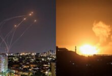 isreal air attack on gaza and south lebanon, جنوبی لبنان غزہ