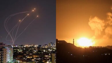 isreal air attack on gaza and south lebanon, جنوبی لبنان غزہ