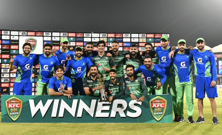 pakistan win series against inz, پاکستان