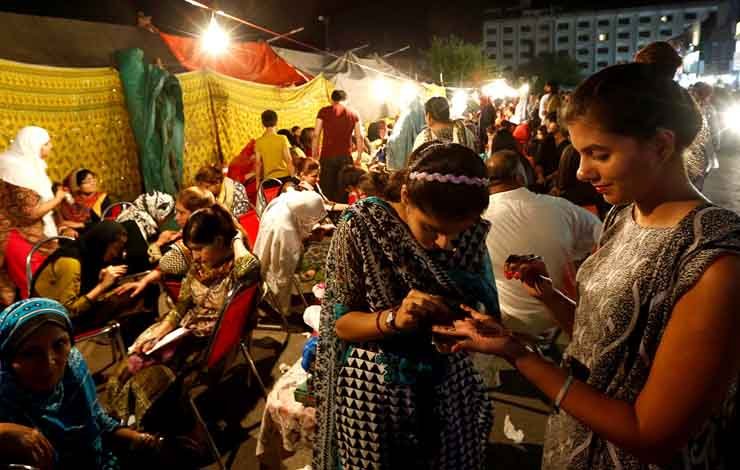 عید تعطیلات لاک ڈاؤن