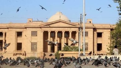 Photo of سندھ ہائیکورٹ کا تھری ایم پی او کے تحت گرفتار پی ٹی آئی کے 40 کارکنان کو رہا کرنے کا حکم