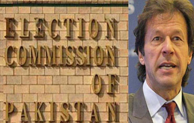 ممنوعہ فنڈنگ کیس تحریک انصاف الیکشن کمیشن