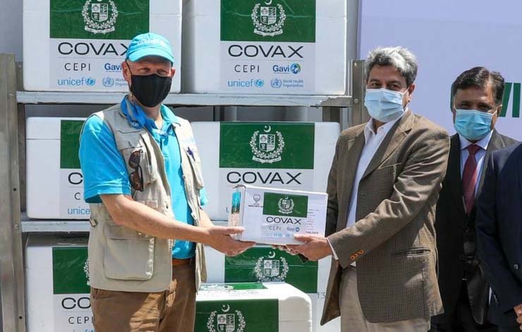 Covax, امریکا پاکستان