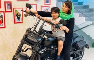 Sana fakhar on bike, ثنا فخر