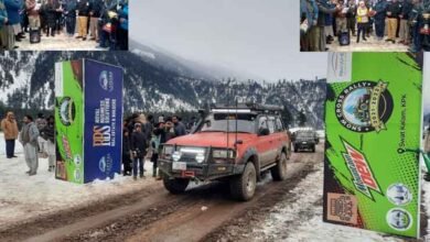 Photo of کالام کی شدید برفباری میں جیب ریلی، سیاحوں کے مزے