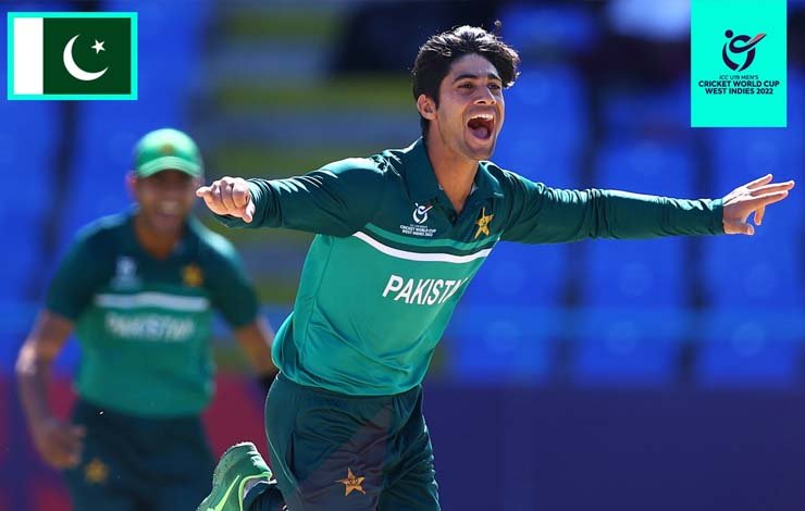 pakistan under19 captain qasim akram, انڈر19 کرکٹ ورلڈکپ