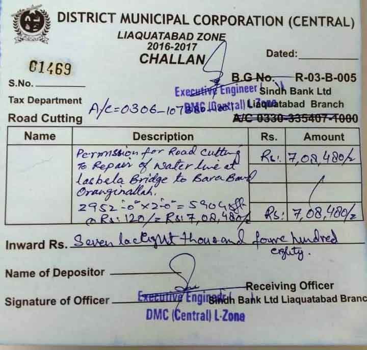 Water thefts in Central District