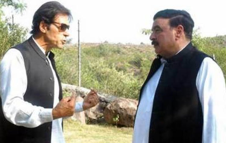 imran khan and sheikh rasheed, وزیراعظم عمران خان