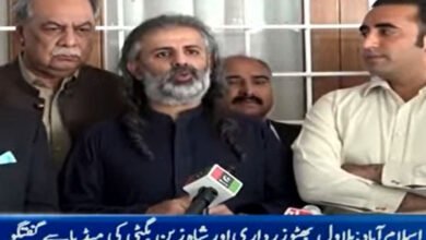 Photo of جمہوری وطن پارٹی کے سربراہ نے حکومت سے علیحدگی کا اعلان کردیا