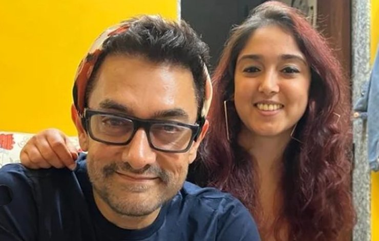 Aamir khan and ira Khan, اداکار عامر خان