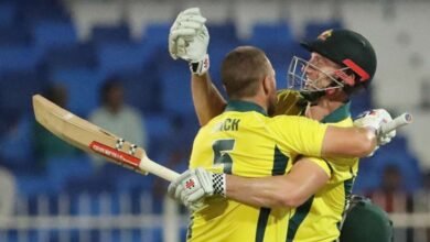 Photo of ٹی 20 میچ، آسٹریلیا نے پاکستان کو 3 وکٹوں سے ہرا دیا