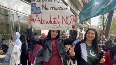 Photo of اوورسیز پاکستانی عمران خان کی حمایت میں سڑکوں پر آگئے