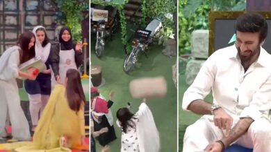 Photo of جیتوپاکستان میں،شائستہ لودھی گرگئیں، اعجاز اسلم کا پاجامہ پھٹ گیا