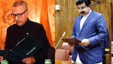 Photo of صدر مملکت کی معذرت، چیئرمین سینیٹ وفاقی کابینہ سے حلف لیں گے