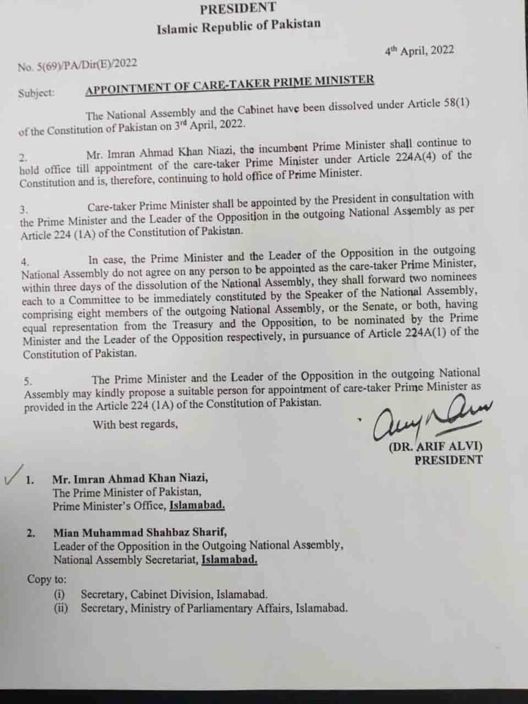 President Arif Alawi