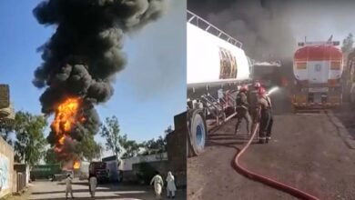 Photo of نوشہرہ کے آئل ڈپو میں آتشزدگی، متعدد آئل ٹینکرز راکھ کا ڈھیر بن گئے