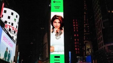 Photo of اسپاٹیفائی کا گلوکارہ حدیقہ کیانی کو منفرد انداز میں خراج تحسین