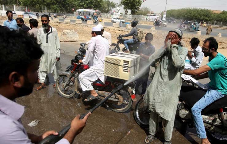 heat wave in Pakistan and India, پاکستان اور بھارت میں ہیٹ ویو