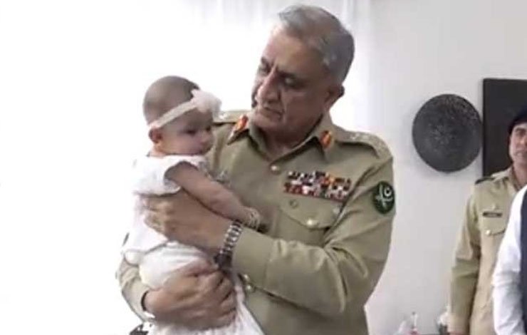 آرمی چیف جنرل قمر جاوید باجوہ ہ