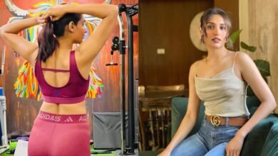 Photo of آمنہ الیاس کو دیکھ کر سب نے کہا، پیچھے دیکھو پیچھے