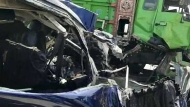 Photo of جامشورو کے قریب ہائی وے پر ٹریفک حادثہ، 15 افراد جاں بحق