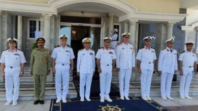 Photo of سربراہ پاک بحریہ ایڈمرل محمد امجد خان کا مصر کا سرکاری دورہ
