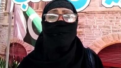 Photo of سسرالیوں کا بیٹی پر تشدد، بھٹائی آباد کی خاتون کا کراچی پریس کلب پر احتجاج