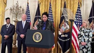 Photo of وائٹ ہاؤس میں عید کی تقریب، عروج آفتاب نے مولانا رومی کا کلام پڑھ کر سنایا