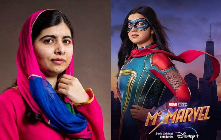 Malala Yousafzai views about ms marvel, ملالہ یوسفزئی مس مارول