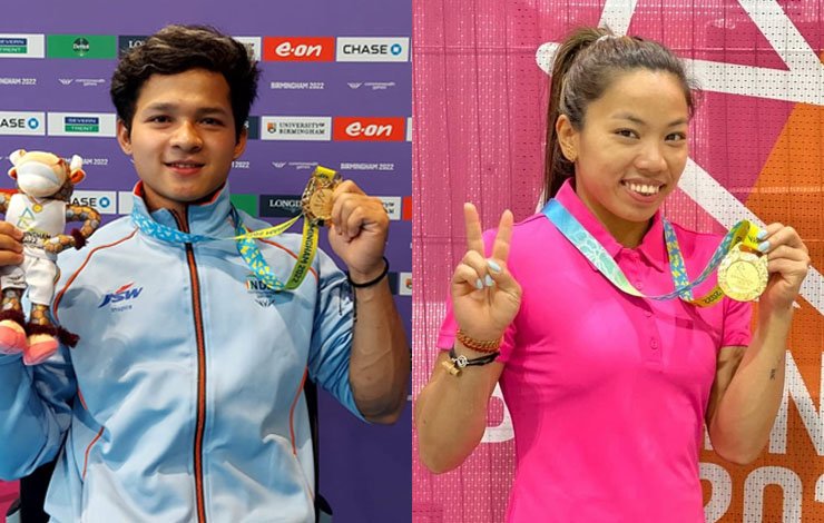 indian weight lifter won medals in cwg, کامن ویلتھ گیمز