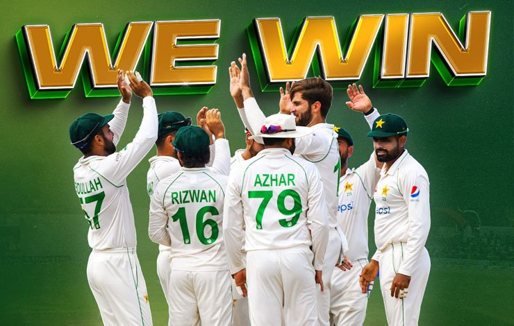 pakistan wins galle test, گال ٹیسٹ