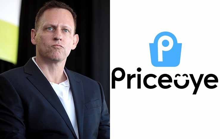 peter thiel invests in pakistani company priceoye, پے پال