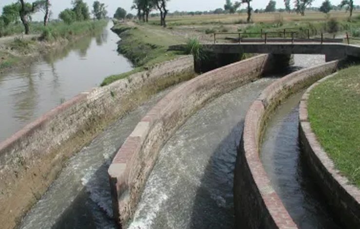 Canal system, flood, نہری نظام، سیلاب