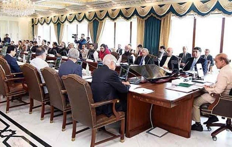 وزیراعظم شہباز شریف وفاقی کابینہ اجلاس