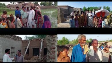 Photo of قمبر شہدادکوٹ پانی میں ڈوب گیا، متاثرین وزیراعلیٰ سندھ کی راہ تکنے لگے