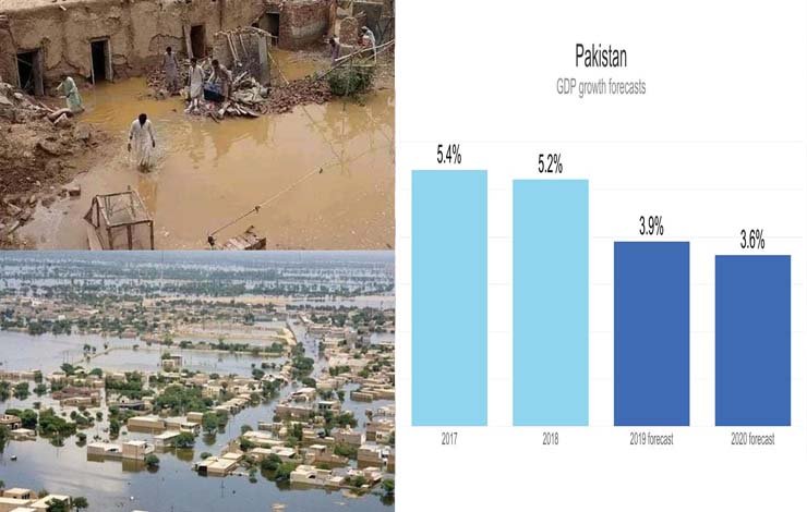 پاکستان سیلاب جی ڈی پی