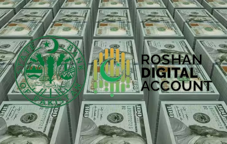 Roshan Digital Account, dollar, History, lowest level, State Bank, Overseas Pakistan, روشن ڈیجیٹل اکاؤنٹ، ڈالر، تاریخ، کم ترین سطح، اسٹیٹ بینک، اوور سیز پاکستان،