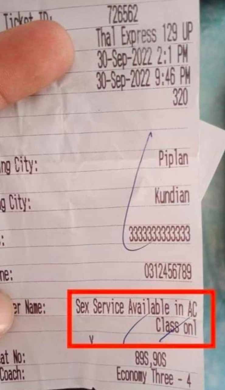 Thal Express Ticketing System Hack